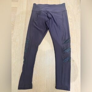 VOGO Athletica Burgundy Leggings with Subtle Shine